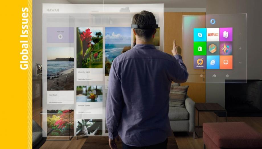 [제14호] 증강현실의 진화, 마이크로소프트社 ‘홀로렌즈’ 발표 이미지